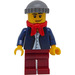 LEGO Winter Village Musician minifiguur