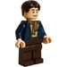 LEGO Wizard with Dark Blue Jacket Minifigure