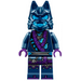 LEGO Wolf Maske Warrior mit Dark Blau Maske Minifigur