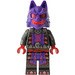 LEGO Вовк Маска Warrior з Dark Фіолетовий Маска Мініфігурка