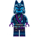 LEGO Wolf Maske Warrior mit Halskrause Minifigur