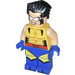 LEGO Wolverine con Azul Piernas y Pelo Minifigura