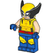 LEGO Wolverine with Blue Legs and Mask Minifigure