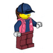 LEGO Woman - Coral Jacket Minifigur