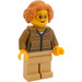 LEGO Woman in Dark Tan Sweater Minifigure