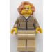 LEGO Woman in Dark Tan Sweater minifiguur