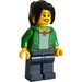 LEGO Woman in Green Jacket Minifigure