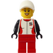 LEGO Frau im Race Jacke Minifigur