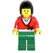 LEGO Woman in Red Shirt with Bow Minifigure