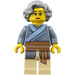 LEGO Vrouw in Sand Blauw Wrap Minifiguur