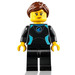 LEGO Vrouw in Wetsuit Minifiguur