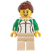 LEGO Woman im Weiß Jacket Minifigur