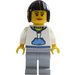 LEGO Woman im Weiß Sweater Minifigur