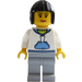 LEGO Frau im Weiß Pullover Minifigur