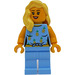 LEGO Woman - Pineapples Top minifiguur