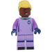 LEGO Vrouw - Paars Voetbal Goalie Minifiguur