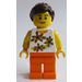 LEGO Woman avec Fleur Shirt Figurine