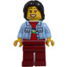 LEGO Femme avec Jean Veste Minifigurine