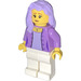 LEGO Woman with Medium Lavender Jacket Minifigure