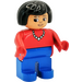 LEGO Woman mit Necklace Duplo Abbildung