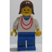 LEGO Femme avec Collier Minifigurine