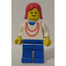 LEGO Vrouw met Halsketting Minifiguur