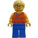 LEGO Woman avec Orange Halter Haut Figurine