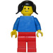 LEGO Vrouw met Pigtails Minifiguur