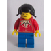 LEGO Mujer con Pigtails Minifigura