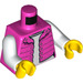 LEGO Woman with Pink Vest Minifig Torso (973 / 76382)