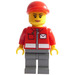 LEGO Woman mit rot Jacket Minifigur