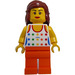 LEGO Vrouw met Tank Top Minifiguur