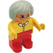 LEGO Woman with Yellow Blouse Duplo Figure