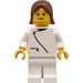 LEGO Kvinde med Zipper Jakke Minifigur