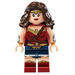 LEGO Wonder Woman with Dark Blue Skirt and Printed Arms Minifigure