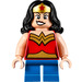 LEGO Wonder Kvinne med Korte ben Minifigur