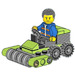 LEGO Worker met Lawnmower 952303