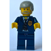 LEGO World City Politie Chief minifiguur