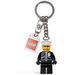 LEGO World City Politie Officer Sleutel Keten met logo Tegel (851626)