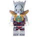 LEGO Worriz mit Pearl Gold Armor, no Umhang Minifigur