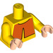 LEGO Jaune Aang Torse (973 / 76382)
