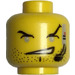 LEGO Yellow  Alpha Team Head (Safety Stud) (3626)