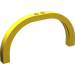 LEGO Yellow Arch 1 x 12 x 5 with Curved Top (6184)