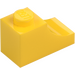 LEGO Jaune Arche 1 x 2 Inversé (78666)