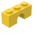 LEGO Yellow Arch 1 x 3 (4490)