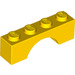 LEGO Geel Boog 1 x 4 (3659)