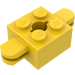 LEGO Yellow Arm Brick 2 x 2 Arm Holder with Hole and 2 Arms
