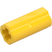 LEGO Yellow Axle Connector (Smooth with &#039;x&#039; Hole) (59443)