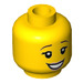 LEGO Yellow Ballerina Minifigure Head (Recessed Solid Stud) (3626 / 24643)