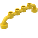 LEGO Yellow Bar 1 x 6 with Closed Studs (1764 / 6140)